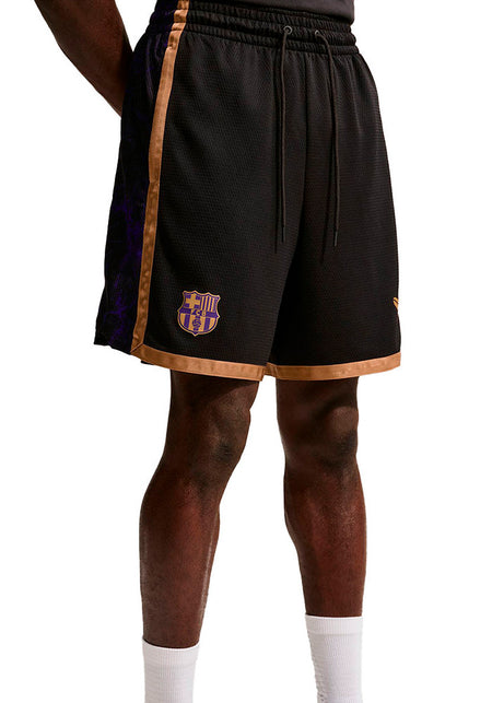 Pantalón corto Fc Barcelona Fanswear 2026-2027 Black-Field