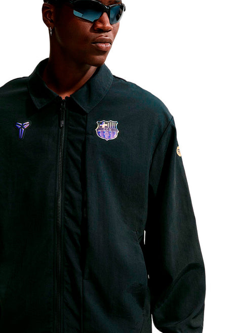 FC Barcelona Fanswear Jacket 2026-2027 Black