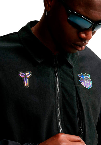 FC Barcelona Fanswear Jacket 2026-2027 Black