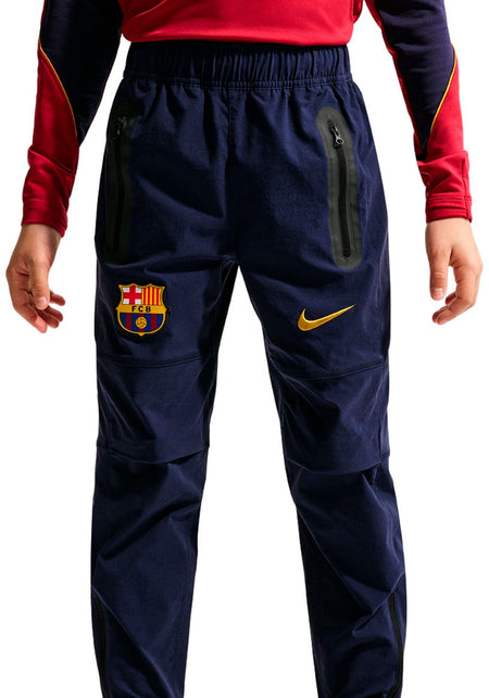 Pantalón largo Fc Barcelona Fanswear 2026-2027 Azul Niño