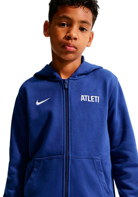 Atlético de Madrid Fanswear Jacket 2026-2027 Kids Blue