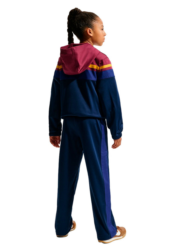 FC Barcelona Fanswear Tracksuit 2026-2027 Kids Black