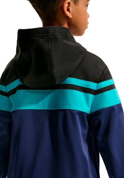 FC Barcelona Fanswear Tracksuit 2026-2027 Kids Blue