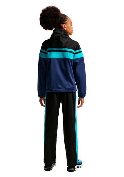 FC Barcelona Fanswear Tracksuit 2026-2027 Kids Blue