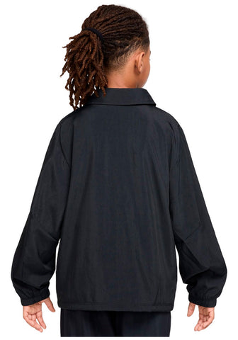FC Barcelona Fanswear Jacket 2026-2027 Kids Black-Elemental