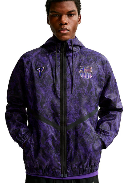 FC Barcelona Second Kit x Kobe Pre-Match Jacket 2026-2027 Purple
