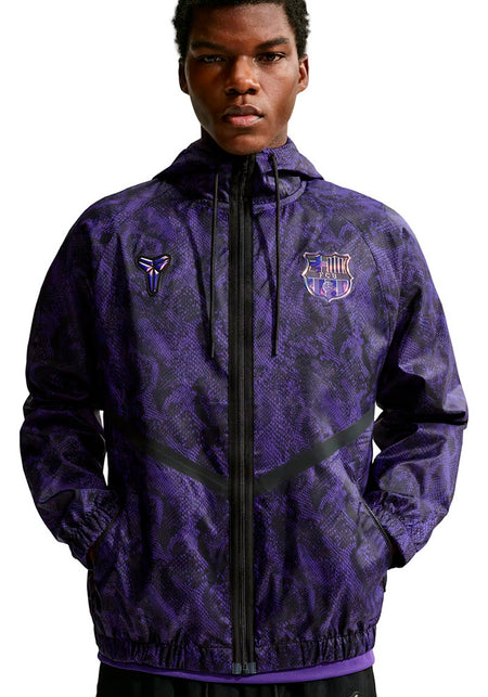 FC Barcelona Second Kit x Kobe Pre-Match Jacket 2026-2027 Purple