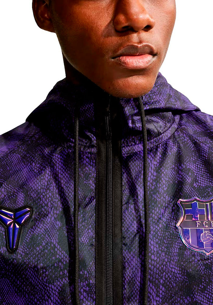 FC Barcelona Second Kit x Kobe Pre-Match Jacket 2026-2027 Purple