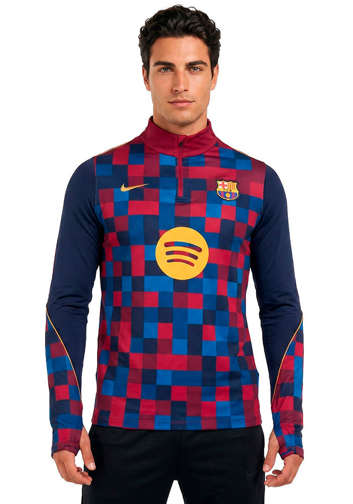 Sudadera Fc Barcelona Pre-Match 2026-2027 Roja