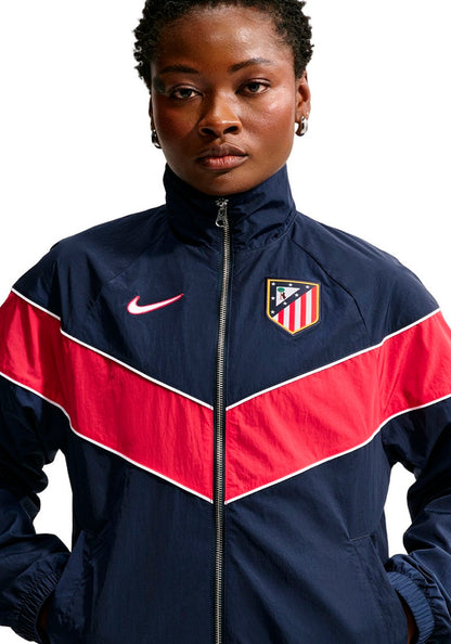 Atlético de Madrid Fanswear Jacket 2026-2027 Women's Blue