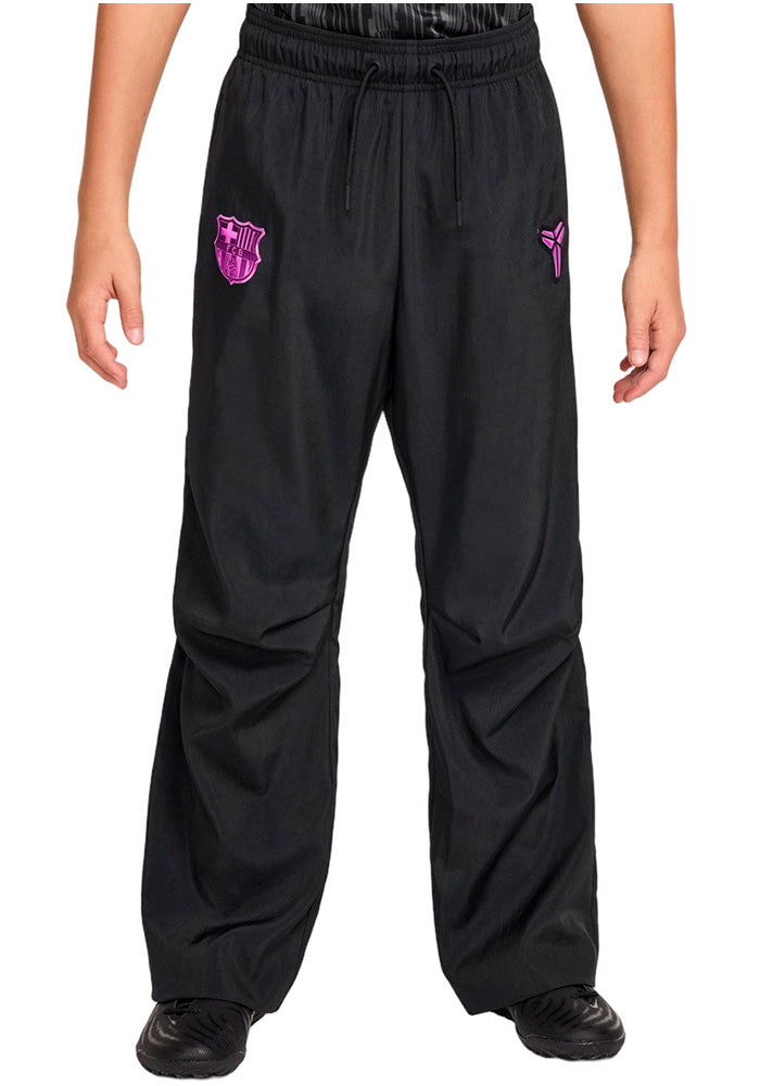 FC Barcelona Fanswear Trousers 2026-2027 Kids Black Metallic
