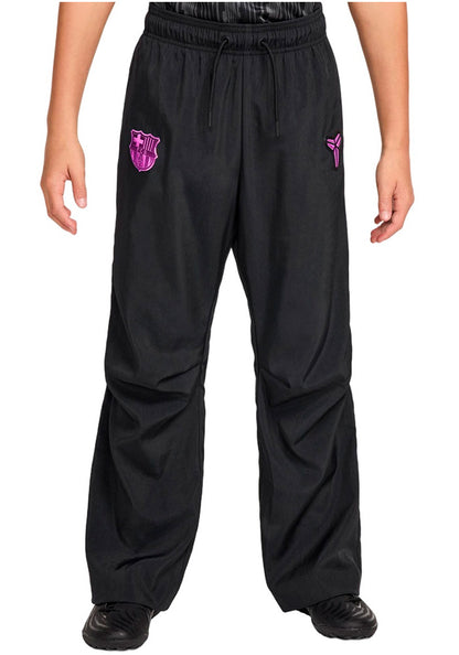 FC Barcelona Fanswear Trousers 2026-2027 Kids Black Metallic