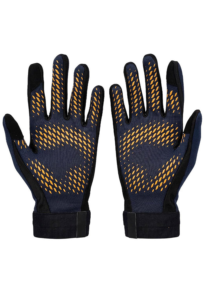 Kids' FC Barcelona Gloves 2026-2027 Obsidian