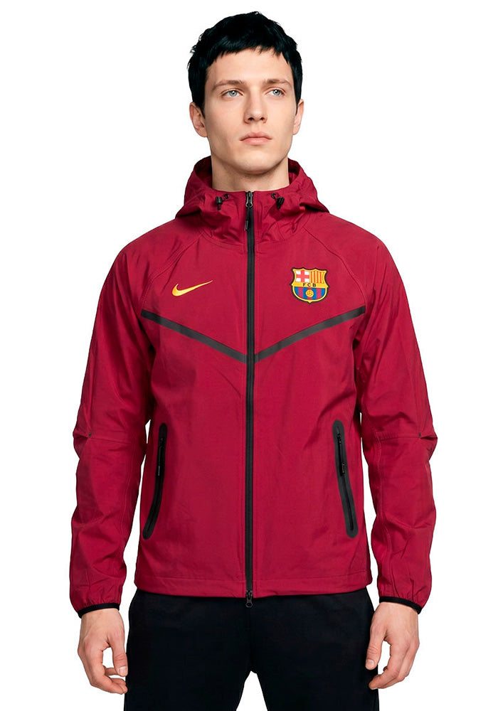 FC Barcelona Pre-Match Jacket 2026-2027 Noble Red