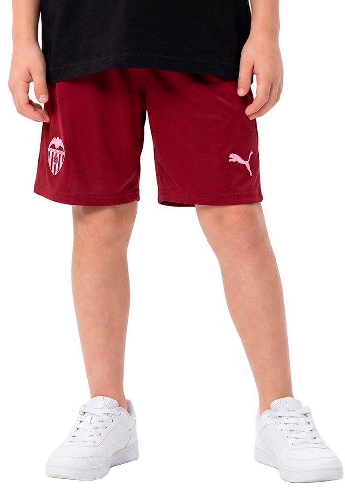 Valencia CF Third Shorts 2026-2027 Kids Intense Red-Pink Lilac
