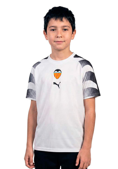 Valencia CF Pre-Match Shirt 2026-2027 Kids PUMA White
