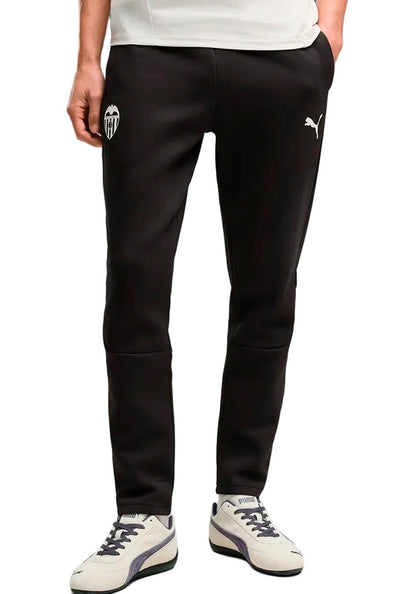 Valencia CF Fanswear Trousers 2026-2027 Black-Warm White