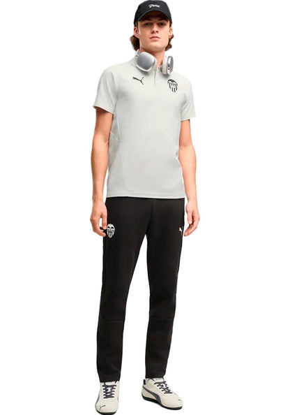 Valencia CF Fanswear Trousers 2026-2027 Black-Warm White
