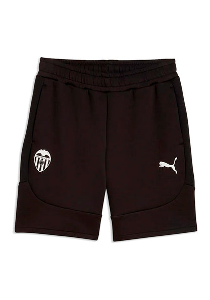 Valencia CF Fanswear Shorts 2026-2027 Black-Warm White