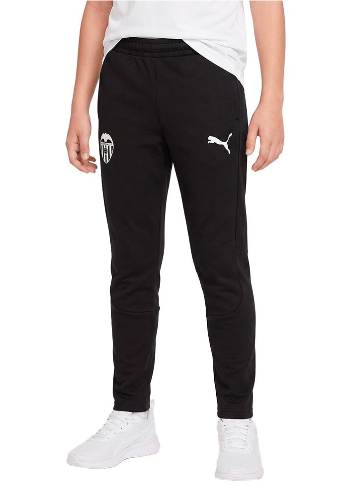 Valencia CF Fanswear Trousers 2026-2027 Kids Black-Warm White