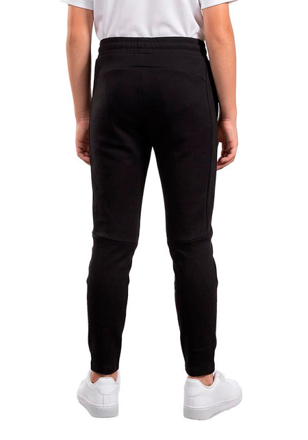 Pantalón largo Valencia Cf Fanswear 2026-2027 Niño Black-Warm White