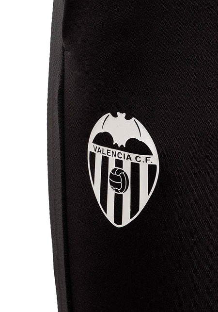 Pantalón largo Valencia Cf Fanswear 2026-2027 Niño Black-Warm White