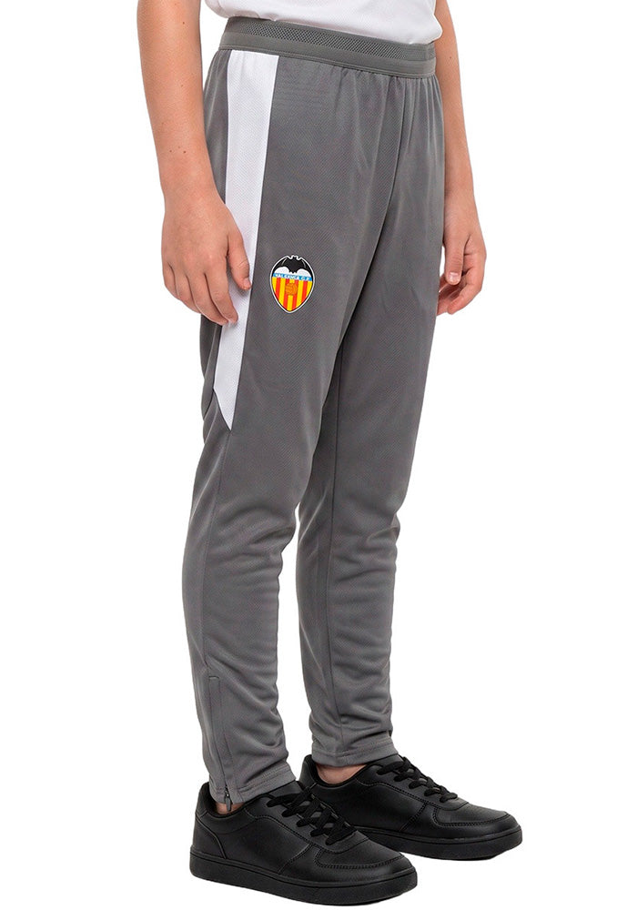 Valencia CF Training Trousers 2026-2027 Kids Flat Medium Gray