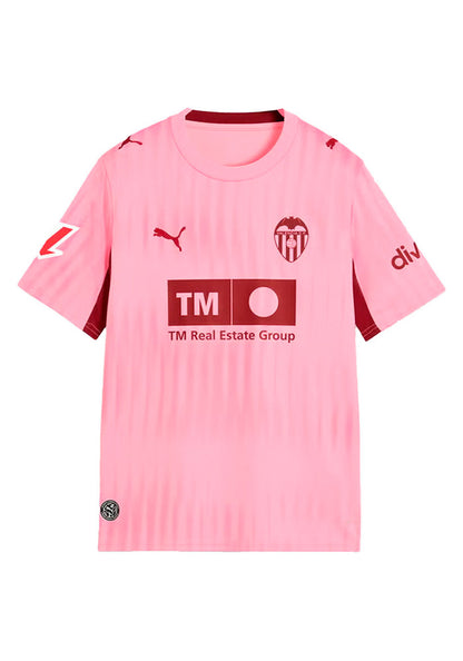 Valencia CF Third Shirt 2026-2027 Kids Pink