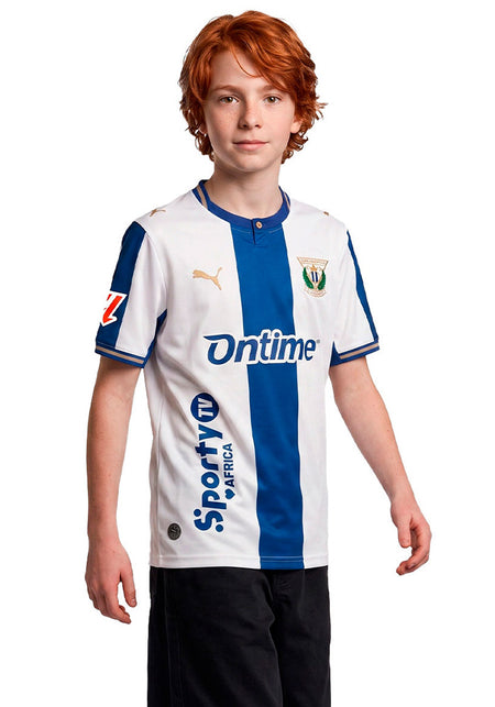 CD Leganés Home Shirt 2026-2027 Kids PUMA White-Clyde Royal