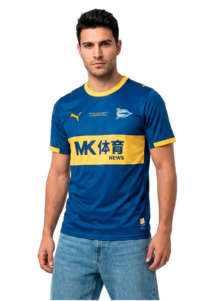 Deportivo Alavés Retro Shirt 2025-2026 Blue