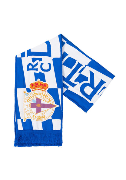 RC Deportivo A Coruña Chessboard Scarf