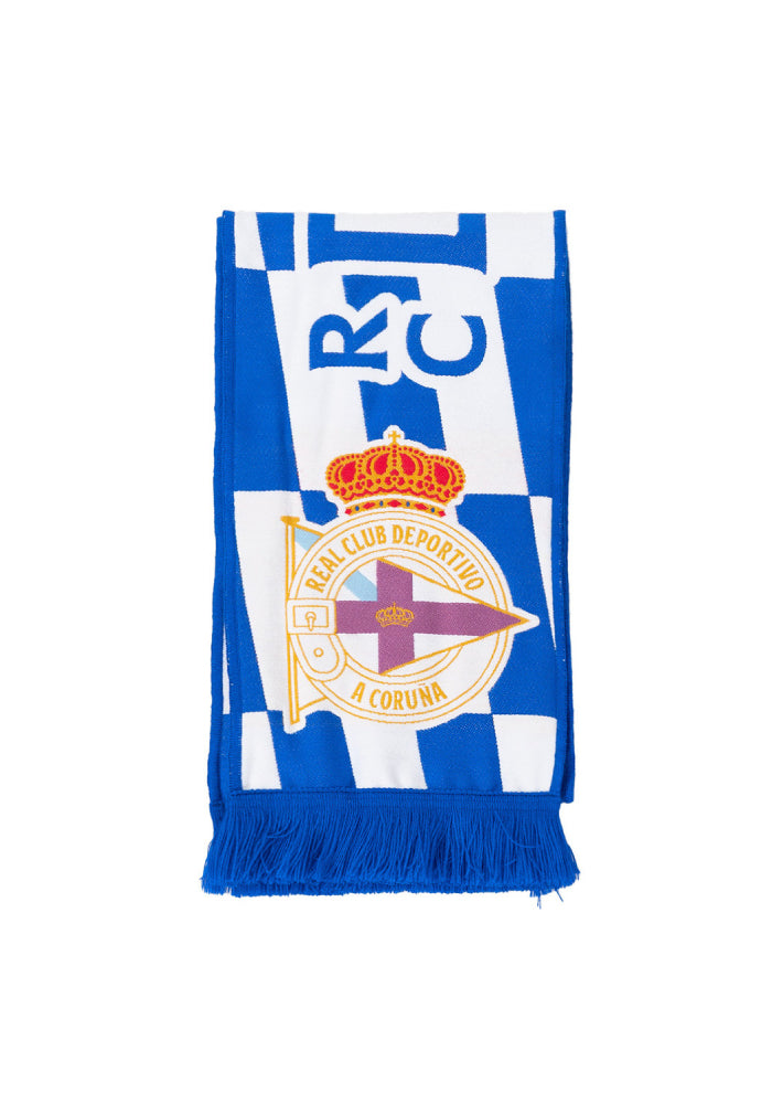 RC Deportivo A Coruña Chessboard Scarf