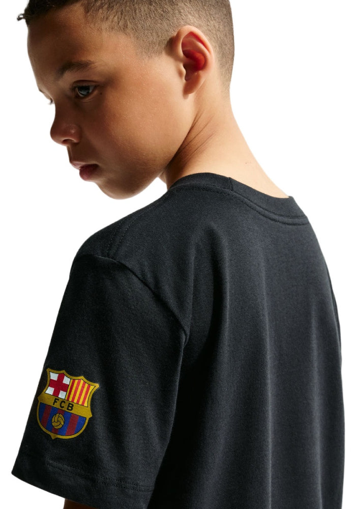 FC Barcelona Kids Fanswear T-Shirt 2026-2027 Noble Red