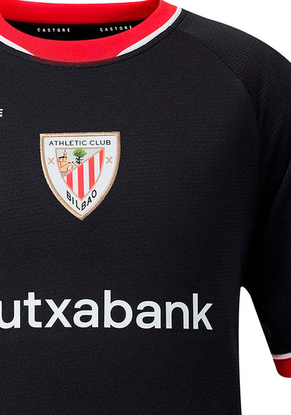 Athletic Club Bilbao Away Shirt 2026-2027 Kids Black