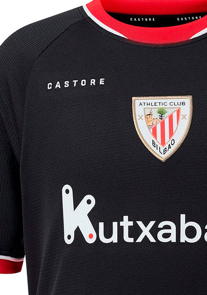 Athletic Club Bilbao Away Shirt 2026-2027 Kids Black