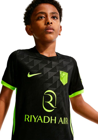 Atlético de Madrid Kids Away Shirt 2026-2027 Black