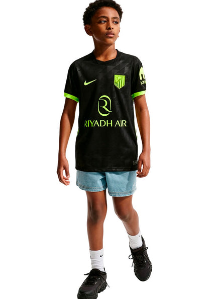 Atlético de Madrid Kids Away Shirt 2026-2027 Black