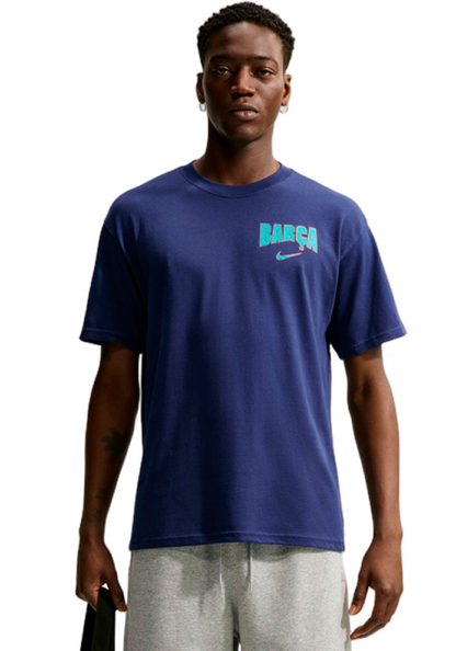 FC Barcelona Fanswear T-Shirt 2026-2027 Blackened Blue