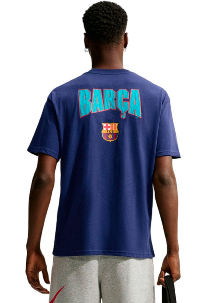 FC Barcelona Fanswear T-Shirt 2026-2027 Blackened Blue