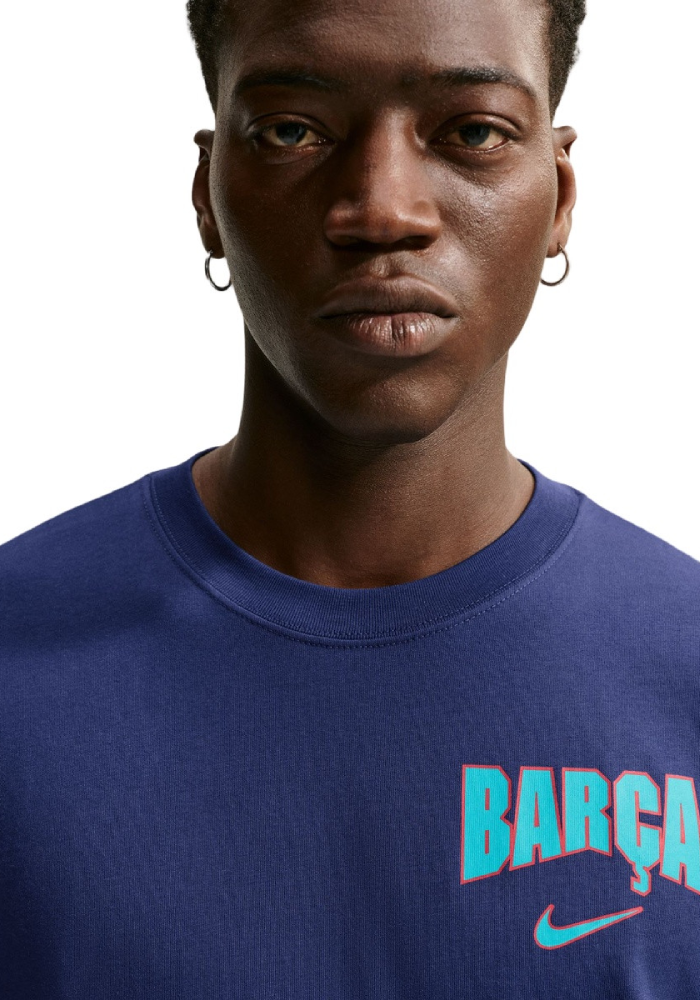 FC Barcelona Fanswear T-Shirt 2026-2027 Blackened Blue
